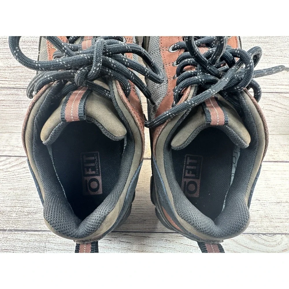Oboz Men's Earth Firebrand II B-Dry Low Top Leather Lace Up Hiking Shoes Size 9